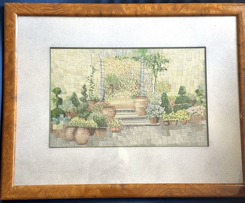 Signed belgian needlepoint - signed,