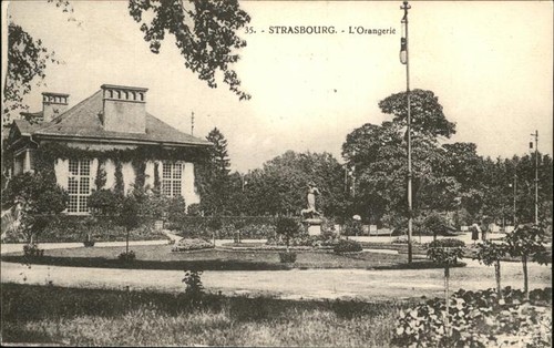 Strasbourg alsace orangerie - strasbourg, l'orangerie
